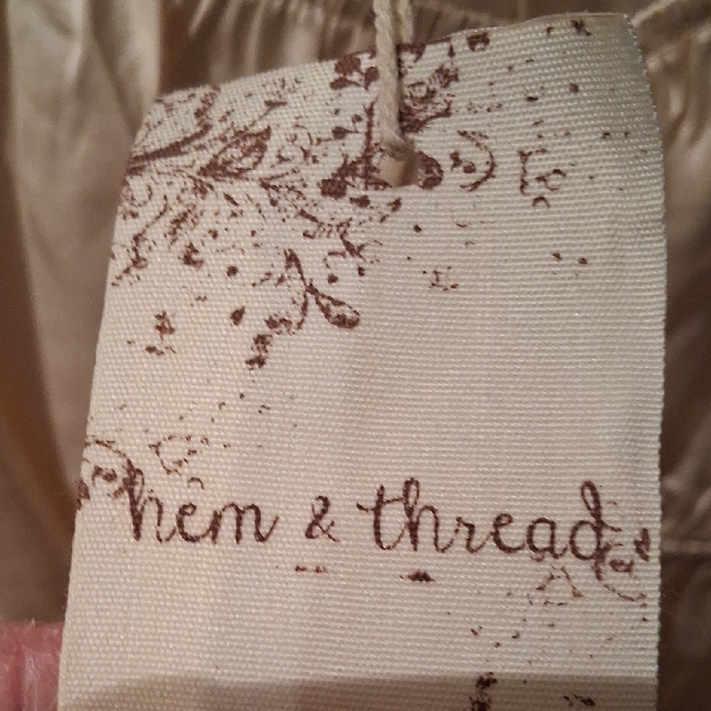 Hem & Thread Ivory Ruffle Blouse - Picture 3 of 5